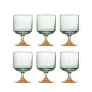 Trinkgläser Freedom – weich gerundete Form mit dezent getöntem Glas (6er-Set)