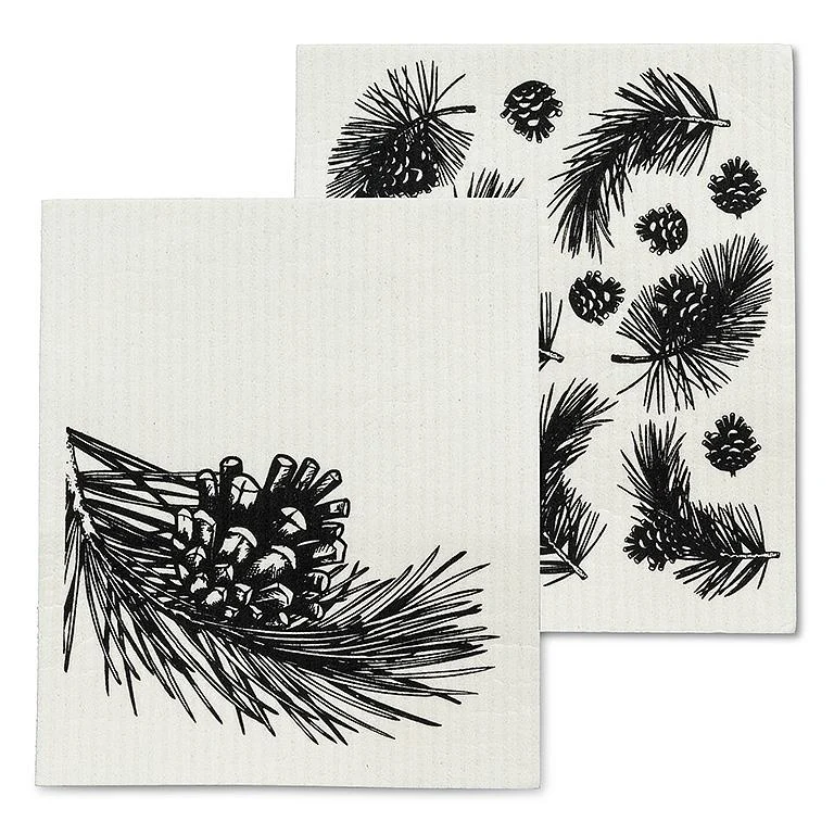 The Amazing Swedish Dishcloth Pinecone & Branch