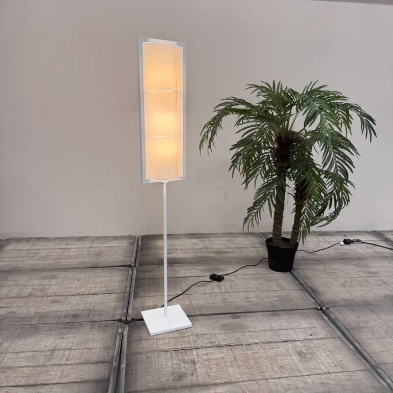 Artemide Sofocle Stehlampe Weiß Metall Designer Lampe Gebraucht