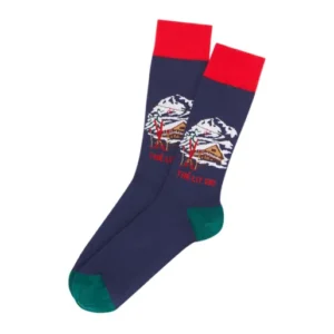 Chaussettes Femme Thé Lit Ski Bleu 5