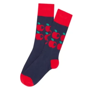 Chaussettes pomme d'amour Marine 1