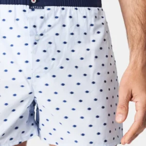 Caleçon avec suspensoir Homme Le Club n°1056 Bleu 4