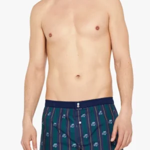 Caleçon avec suspensoir Homme Le Club n°1075 Vert 1