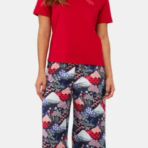 Pyjashort Femme Fuji Marine 1