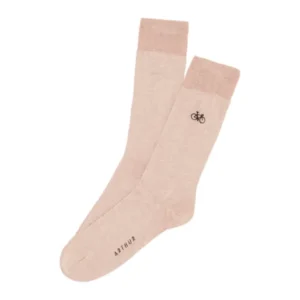 Chaussettes en fil d'écosse brodées Vélo 1