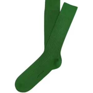 Chaussettes en fil d'écosse coton mousse homme 1