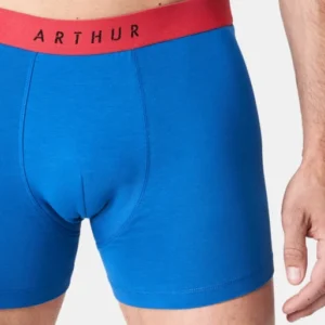 Boxer Homme Coton Homme Bleu 1