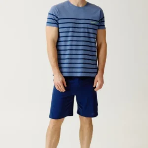 Pyjashort Homme Do not Disturb Bleu 1