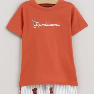 Pyjama Enfant Randonneur Imprimé teddy randonneur 1