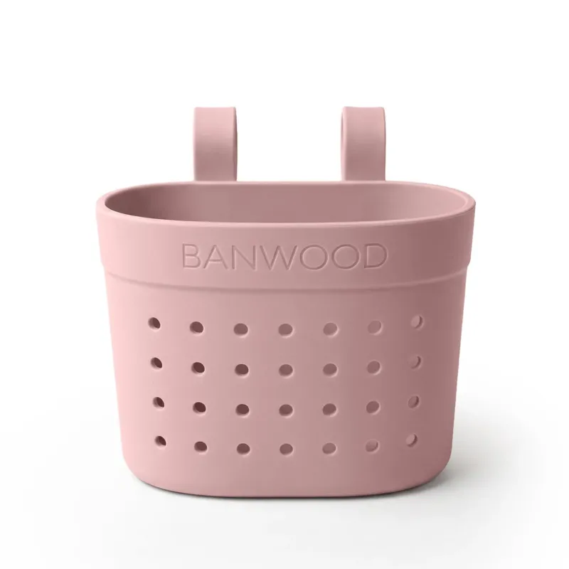 BANWOOD PIN & RIDE BASKET - DUSTY ROSE