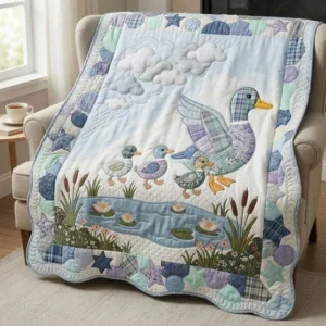 Baby Paddles Bamboo Quilt Blanket