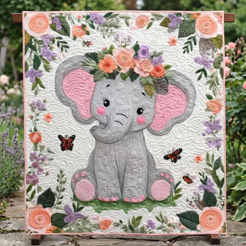 Baby Ellie Bamboo Quilt Blanket
