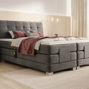 Boxspringbett Amara Samt elektrisch verstellbar