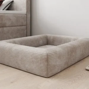 Hundebett Cordino 80 × 100 cm in Cord