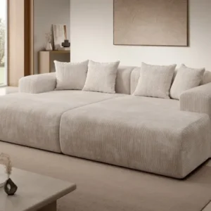 Designer Lounge-Sofa Shelly in Cord