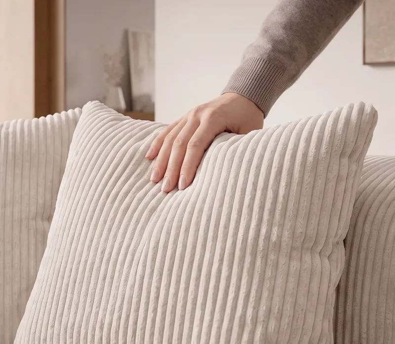 Designer Lounge-Sofa Shelly in Cord – Bild 4