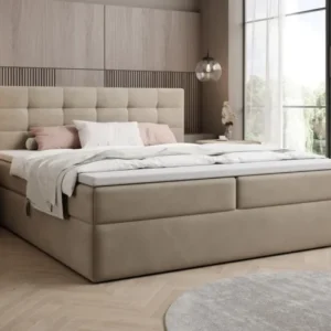 Boxspringbett Lux Samt mit Stauraum