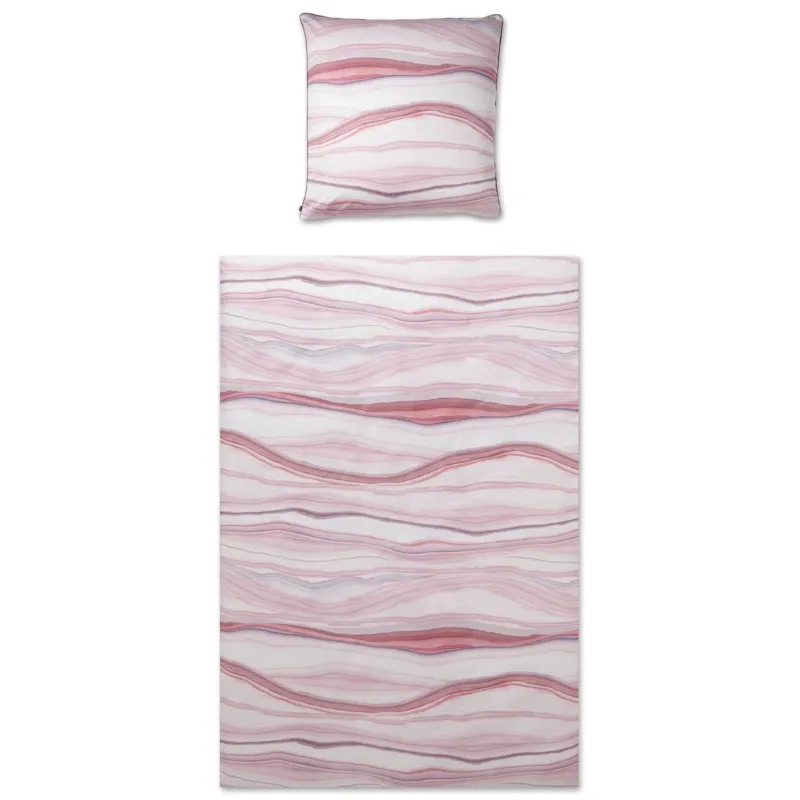 Covered Marble 728-01 Mako-Satin Bettwäschegarnitur