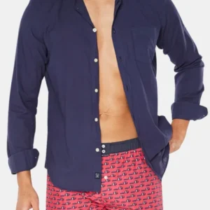 Caleçon avec suspensoir Homme Le Club n°966 Rouge 1