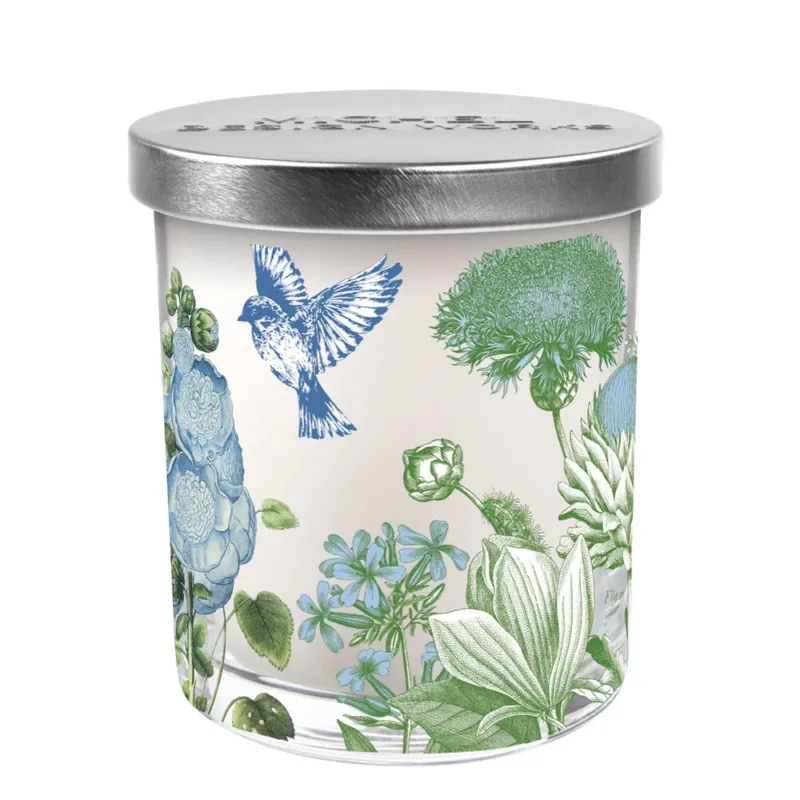 Michel Design Works Cotton & Linen Jar With Lid Candle