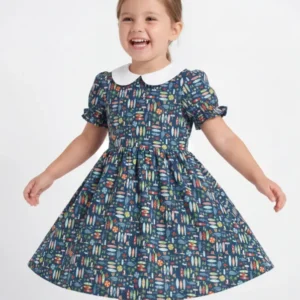 Endless Summer Surf Bamboo Peter Pan Collar Dress
