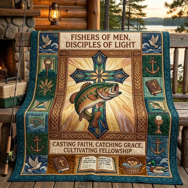 Cross Splash Bamboo Quilt Blanket