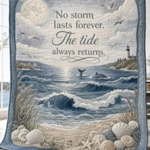 Eternal Tide Bamboo Quilt Blanket