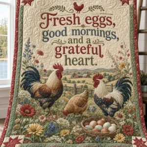 Farmhouse Dawn Bamboo Quilt Blanket