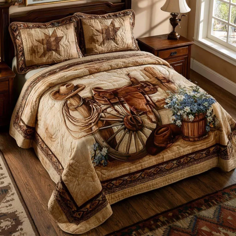 Frontier Spirit Bamboo Quilt Bedding Set