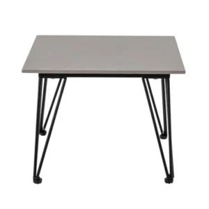 Garten-Couchtisch Rova – Fibercement mit Metallgestell