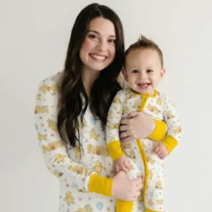 Mama & Mini Honey Bear Bamboo Women Pajama Set