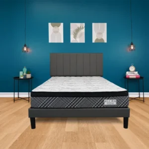 Hard Foam Pillow Top Mattress 9.5" - Firm Support & Comfort