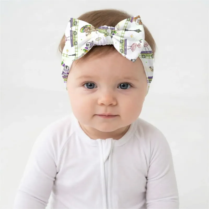 Mardi Gras Jungle Krewe Headband