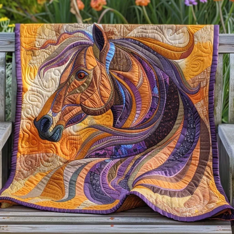Horse Wonder Bamboo Quilt Blanket