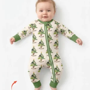 Dino Christmas Tree Bamboo Convertible Zippy