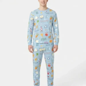 Family Rosh Hashanah Matching Bamboo Men's Pajama Set