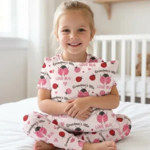 Grandma's Little Love Bug Bamboo Pillow Case