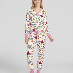 Fiesta Hispanic Heritage Month Bamboo Women Pajama Set