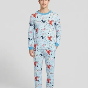 Celebrate 4th of July Family Matching Bamboo Men's Pajama Set