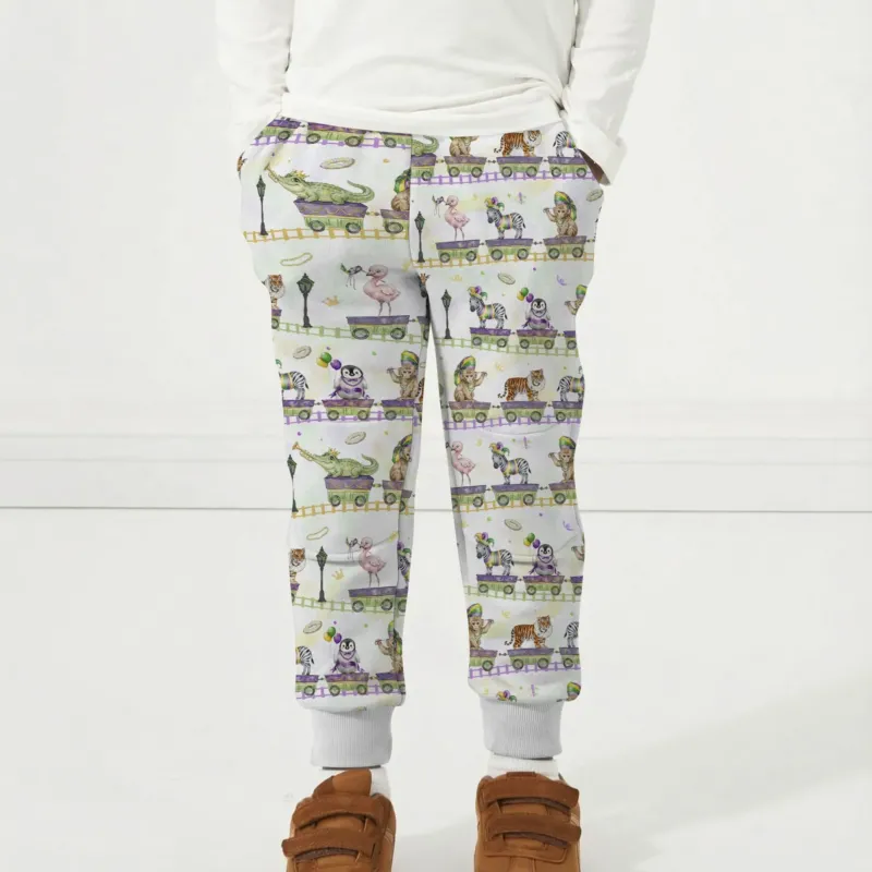 Mardi Gras Jungle Krewe Bamboo Jogger