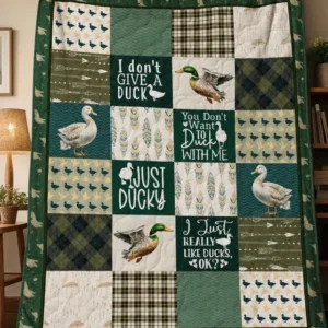 Just Ducky Bamboo Quilt Blanket