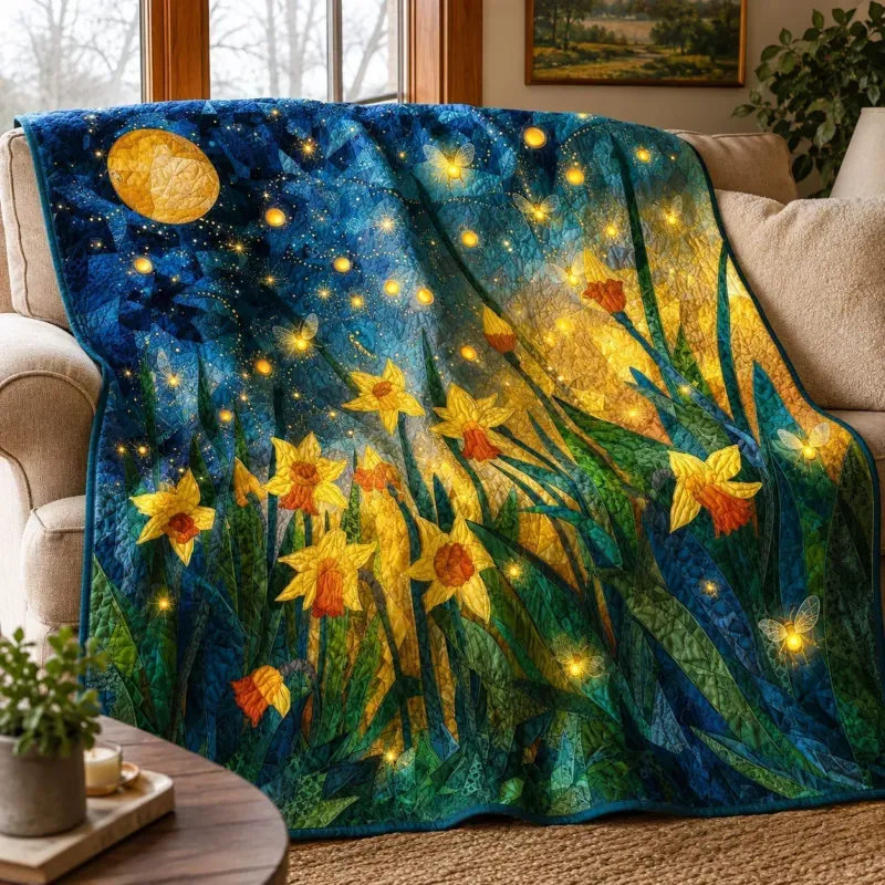Little Lights Bamboo Quilt Blanket