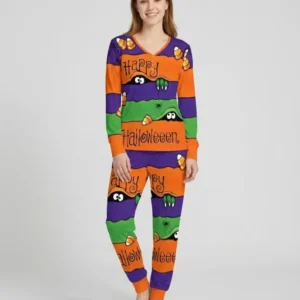 Happy Halloween Bamboo Women Pajama Set
