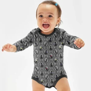 Midnight Cat Parade Bamboo Bodysuit