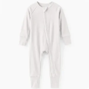 Cloud Bamboo Convertible Zippered Romper
