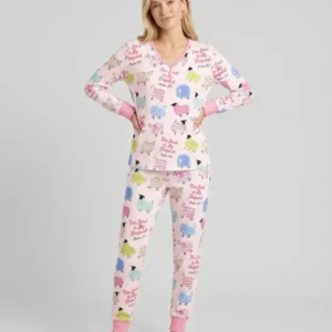 The Lord Is My Shepherd Psalm 23 Bamboo Women Pajama Set
