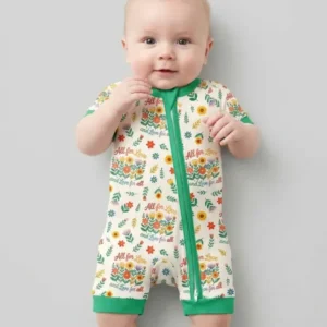 Love For All Family Matching Bamboo Shorty Zippy
