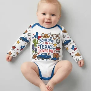 Someone in Texas Loves Me Bamboo Bodysuit