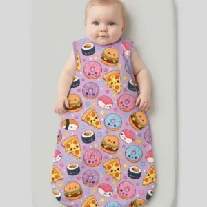 Kawaii Snack Party Bamboo Sleep Bag