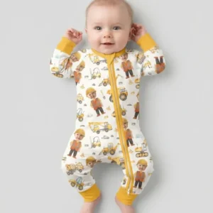 Custom Photo Little Builder Bamboo Convertible Zippy